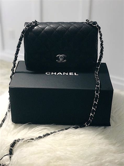 chanel mini bag unboxing.